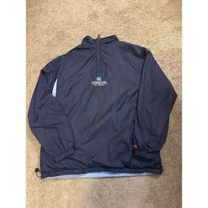 North Carolina Tar Heels Reversible Pro Player Fleece 1/4 Zip Jacket Sz Medium